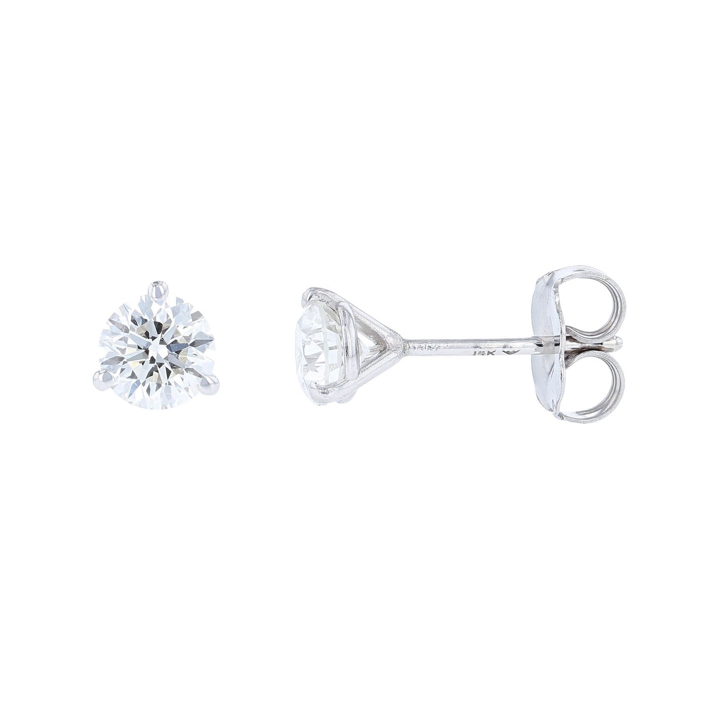 3/4 Carat Lab Grown Diamond Studs