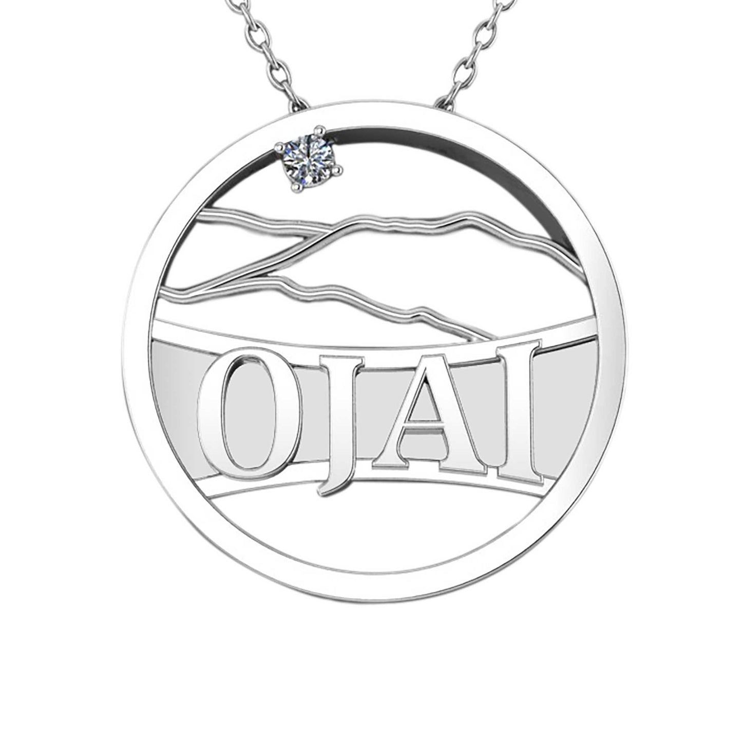 Ojai Mountains Diamond Necklace