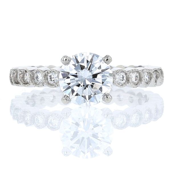 Platinum Eternity Engagement Ring