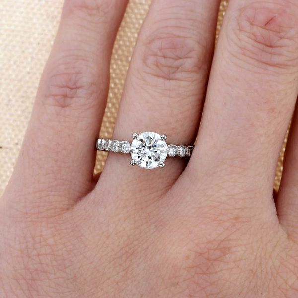 Platinum Eternity Engagement Ring